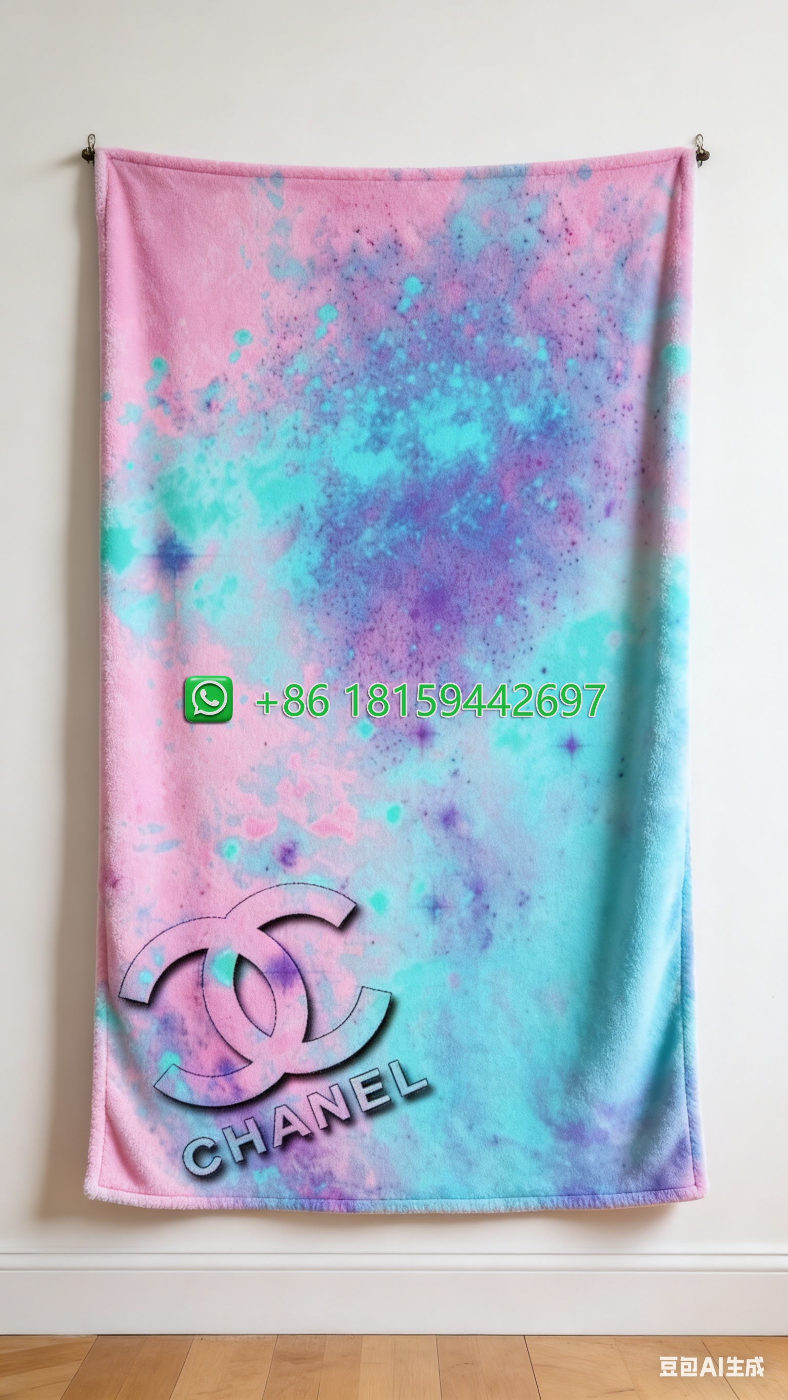 Chanel Throw Blankets